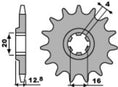 Bild in Galerie-Betrachter laden, PBR Standard Stahlritzel vorne - 428 13 Zähne - 801 13 18NC
