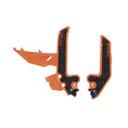 Bild in der Galerie öffnen, Acerbis — Rahmenschutz X-GRIP — GasGas MC 85 2025-2027 / KTM 85 SX 2025-2027 – Orange/Schwarz