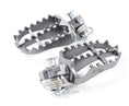 Bild in der Galerie öffnen, S3 Hard Rock Enduro Fußrasten Stahl titan - ESK-569-T