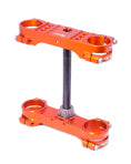Bild in Galerie-Betrachter laden, Xtrig ROCS Tech Gabelbrücke Dreifachklemmung Orange 22mm Offset - 40504003