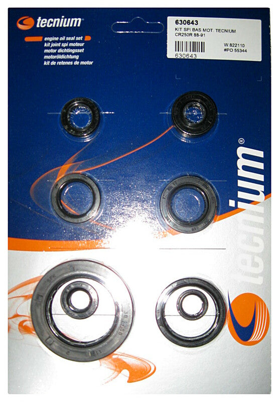 Tecnium Simmerringe Satz Motor-Simmerringe - W.822110