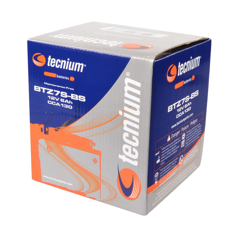 Tecnium Wartungsfreie Batterie mit Säurepack - BTZ7S-BS - 820695