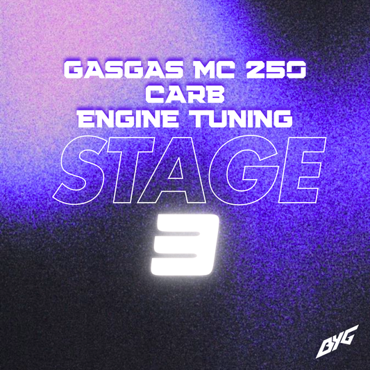 GasGas MC 250 CARB - Engine Tuning - STAGE 3