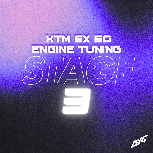 KTM 50 SX - Engine Tuning - STAGE 3