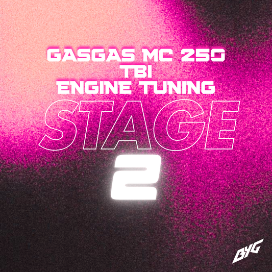 GasGas MC 250 TBI - Engine Tuning - STAGE 2