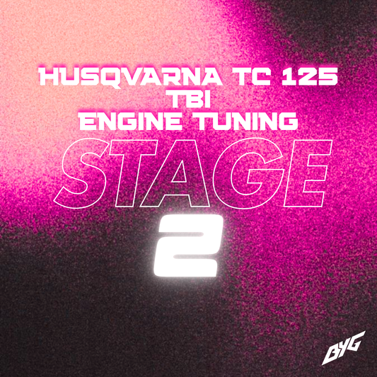 Husqvarna TC 125 TBI - Engine Tuning - STAGE 2