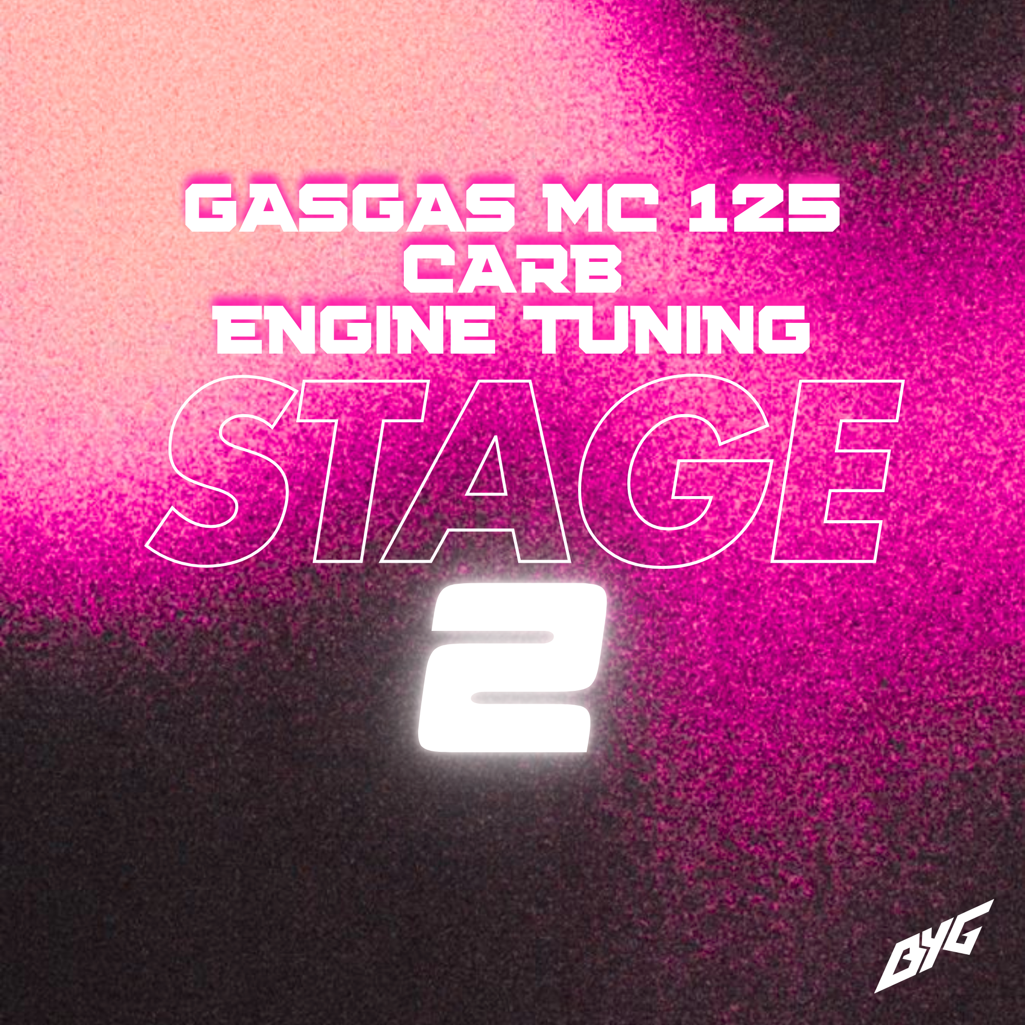 GasGas MC 125 CARB - Engine Tuning - STAGE 2