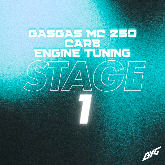 GasGas MC 250 CARB - Engine Tuning - STAGE 1