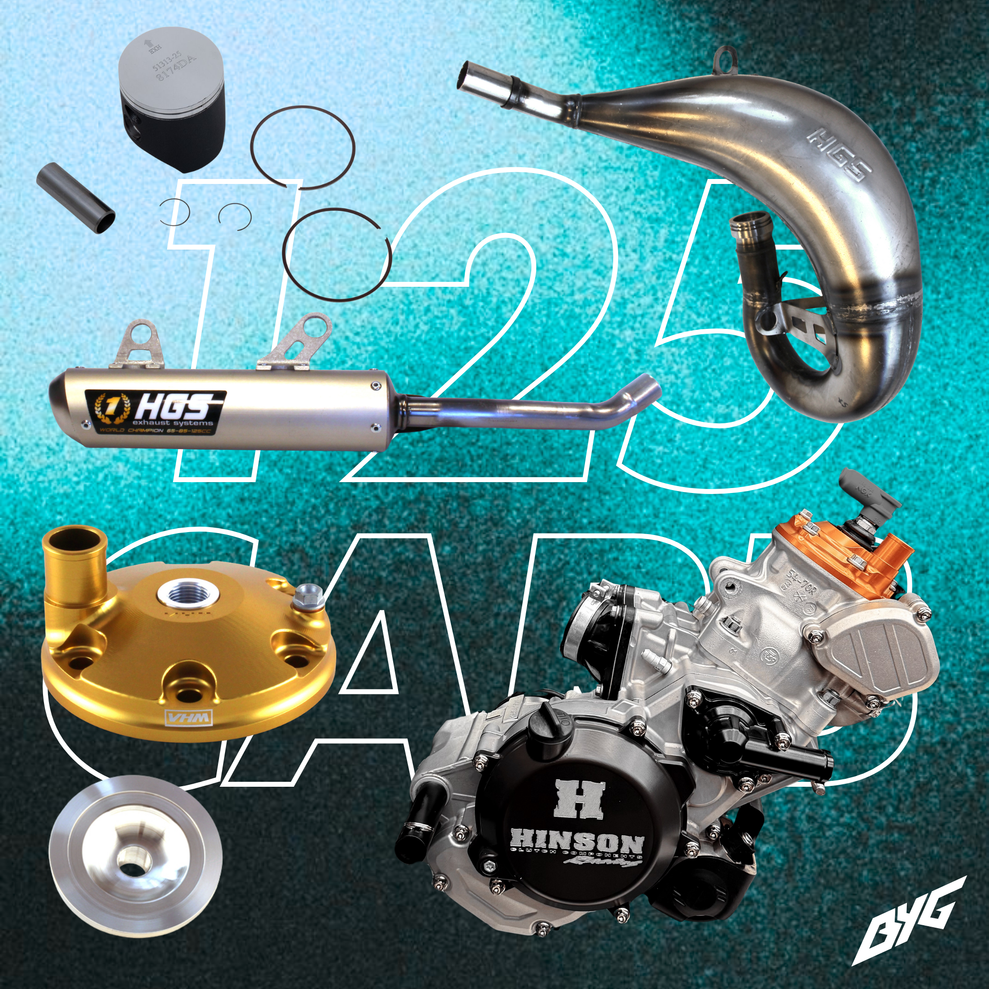 Husqvarna TC 125 CARB - Engine Tuning - STAGE 1
