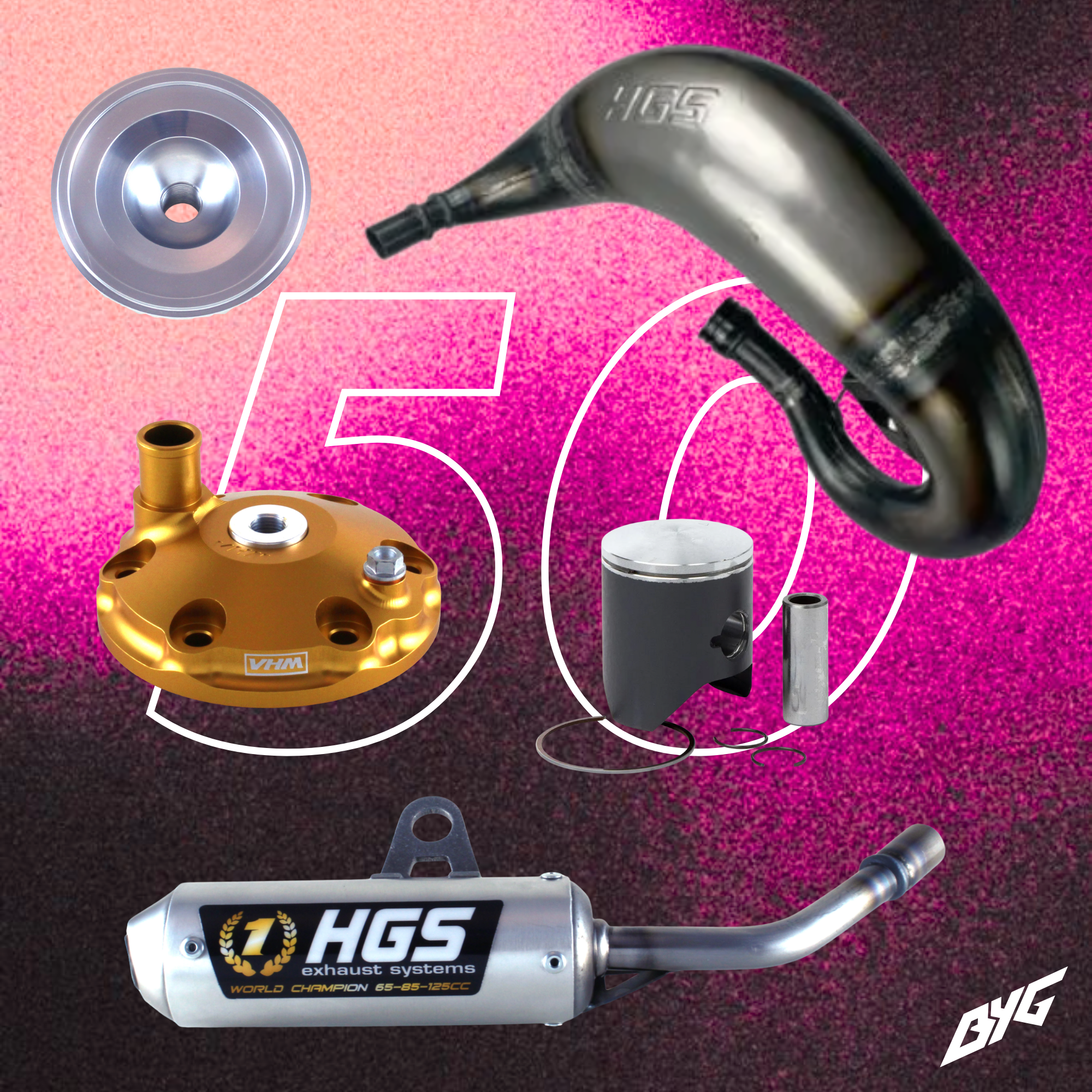 GasGas MC 50 - Engine Tuning - STAGE 2