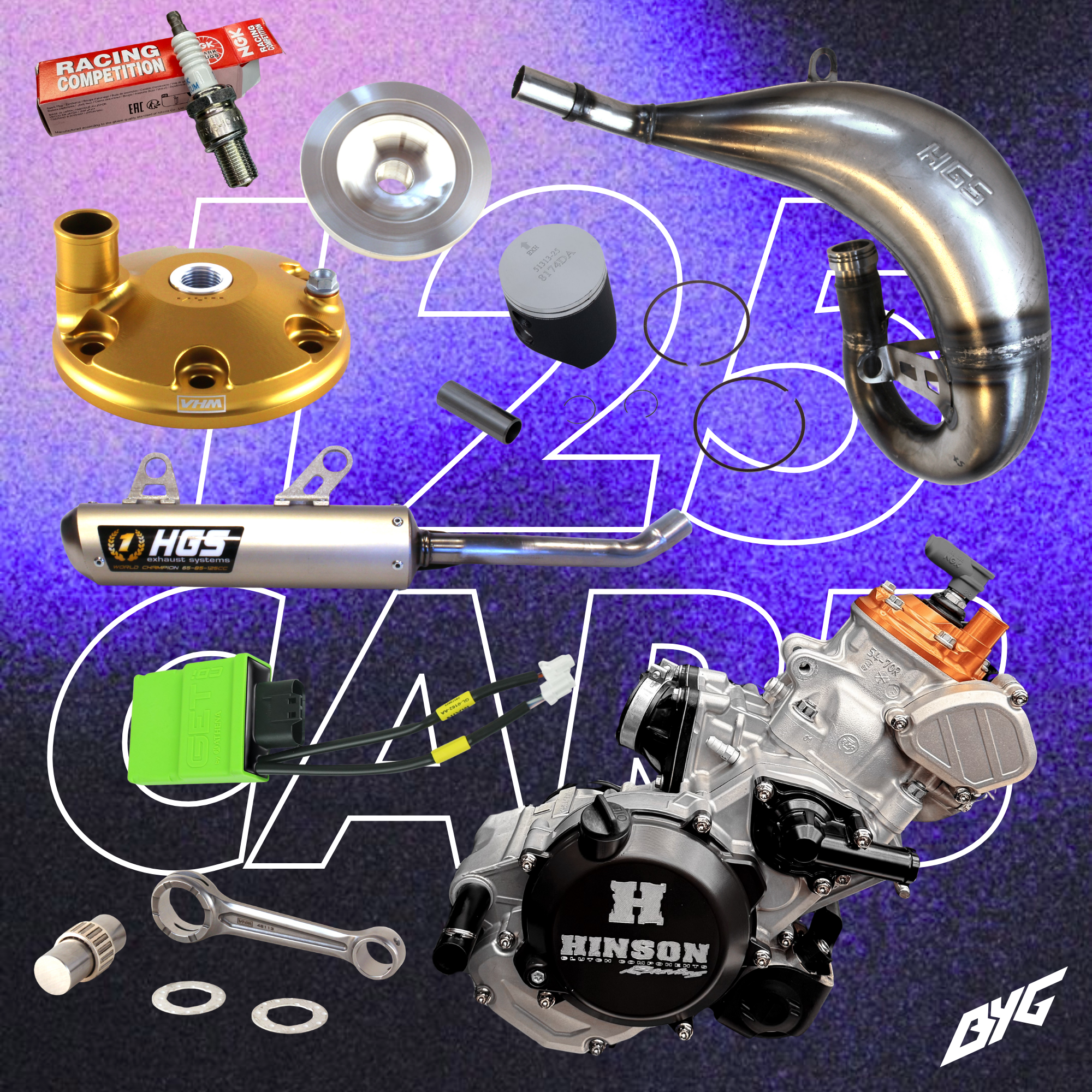 Husqvarna TC 125 CARB - Engine Tuning - STAGE 3