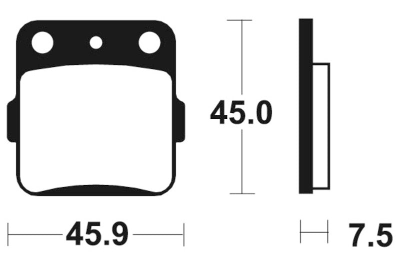 Tecnium MX/ATV Sintermetall Bremsbeläge - MO92