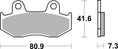 Bild in der Galerie öffnen, Brembo Off-Road Sintermetall Bremsbeläge - 07HO15SD
