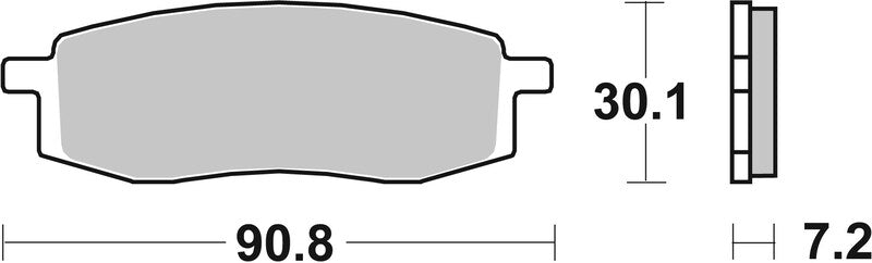 Brembo Off-Road Sintermetall Bremsbeläge - 07YA13SX
