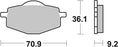 Bild in der Galerie öffnen, Brembo Off-Road Sintermetall Bremsbeläge - 07YA14SD

