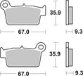 Bild in der Galerie öffnen, Brembo Off-Road Sintermetall Bremsbeläge - 07YA41SX
