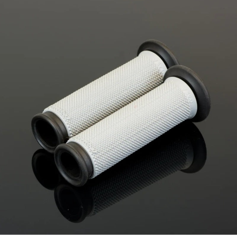 Renthal Road Serie Griffe, Full Diamond - grau-schwarz — Produktbild