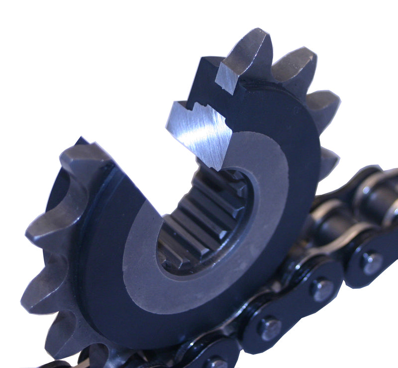 PBR Geräuschgedämpftes Stahlritzel vorne - 520 - 565G 15 18NC