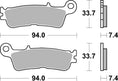 Bild in der Galerie öffnen, Brembo Off-Road Sintermetall Bremsbelag - 07YA55SX
