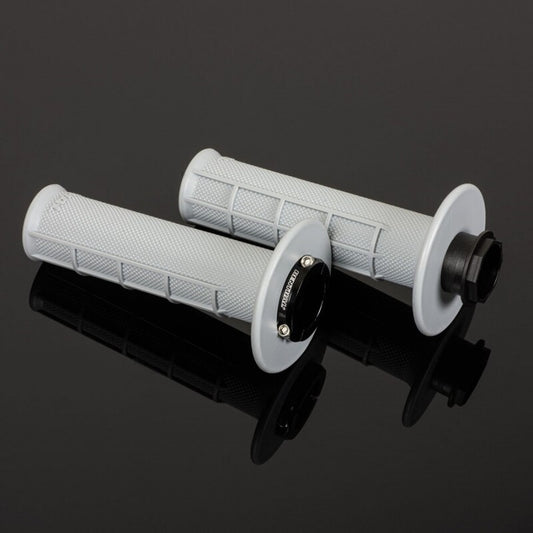 Renthal MX Lock-On Griffe - Soft - Half Waffle — Produktbild