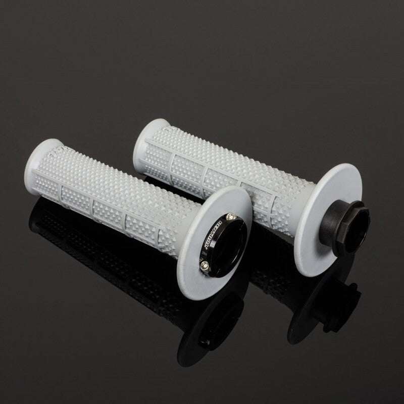 Renthal MX Original Lock-On Tapered Griffe - Soft - Half Waffle — Produktbild