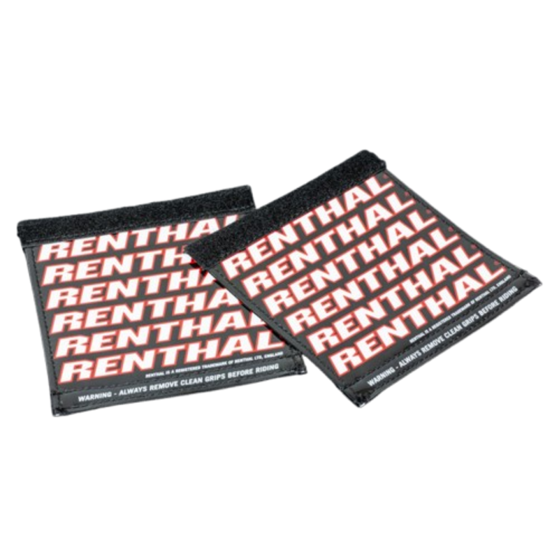 Renthal Clean Grips Griffschutz - schwarz/rot — Produktbild