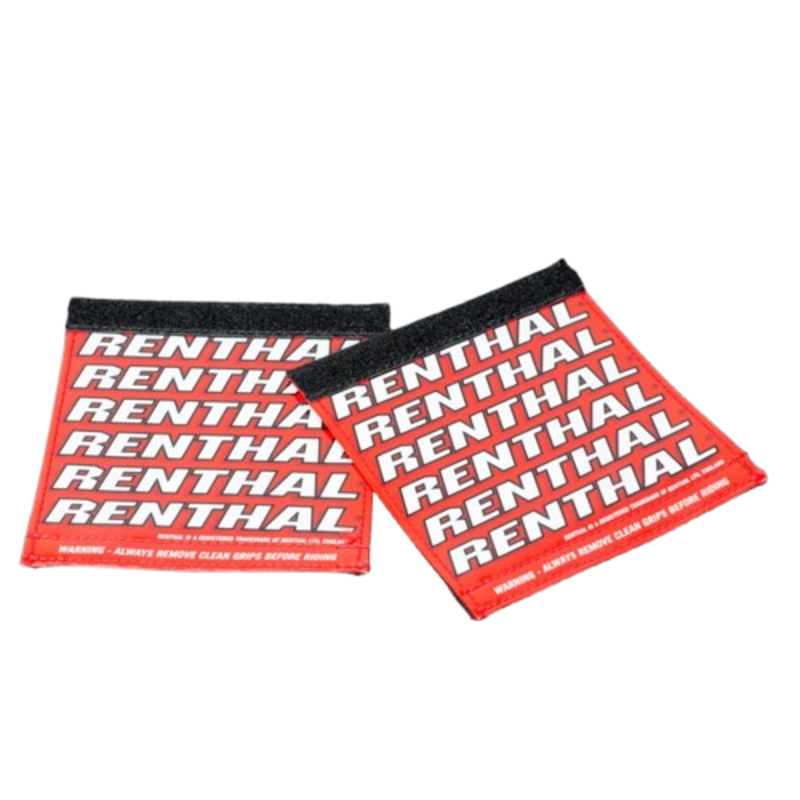 Renthal Clean Grips Griffschutz - rot/weiss — Produktbild