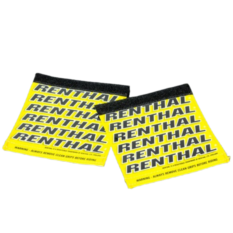 Renthal Clean Grips Griffschutz - gelb/schwarz — Produktbild