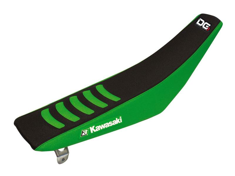 Blackbird Racing Double Grip 3 Sitzbankbezug grün/schwarz KawasakiKX250F/450F