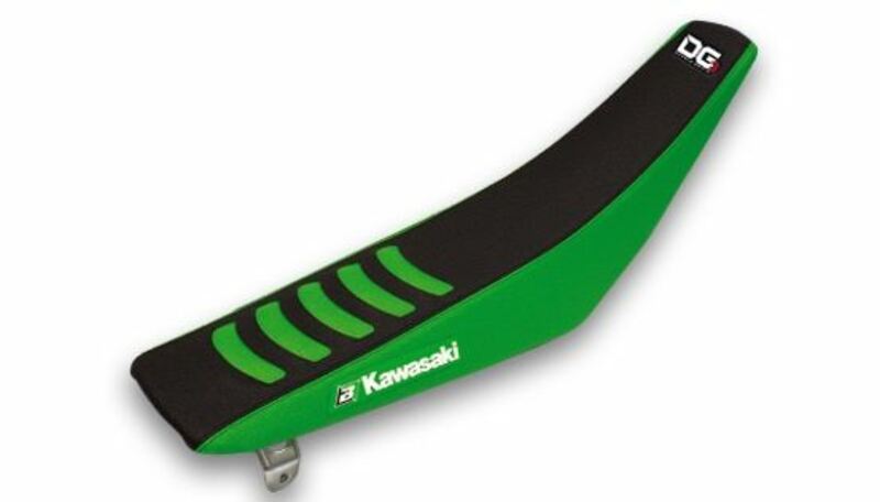 Blackbird Racing Double Grip 3 Sitzbankbezug schwarz/grün Kawasaki KX250F KX450F