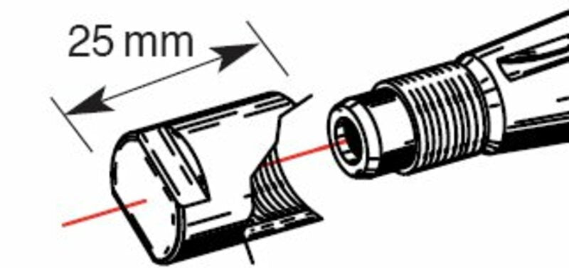 Buzzetti Kurbelwellenende-Schutzschraube für Polradabzieher M14 x 1,25 mm / L=25 mm, Werkzeug