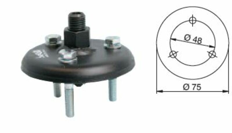 Buzzetti Polradabzieher 3-Punkt 48 mm /75 mm, Werkzeug