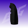 Bild in der Galerie öffnen, BYG Crew Zip Hoodie „Enjoy the Ride“ Schwarz, Seitenansicht rechts
