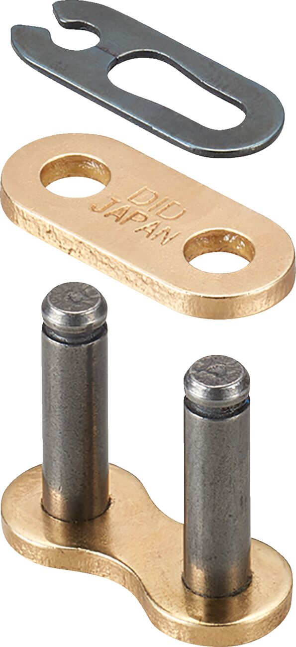 DID 420 NZ3 Kettenschloss – Super Non-O-Ring – Gold/Schwarz – Clip