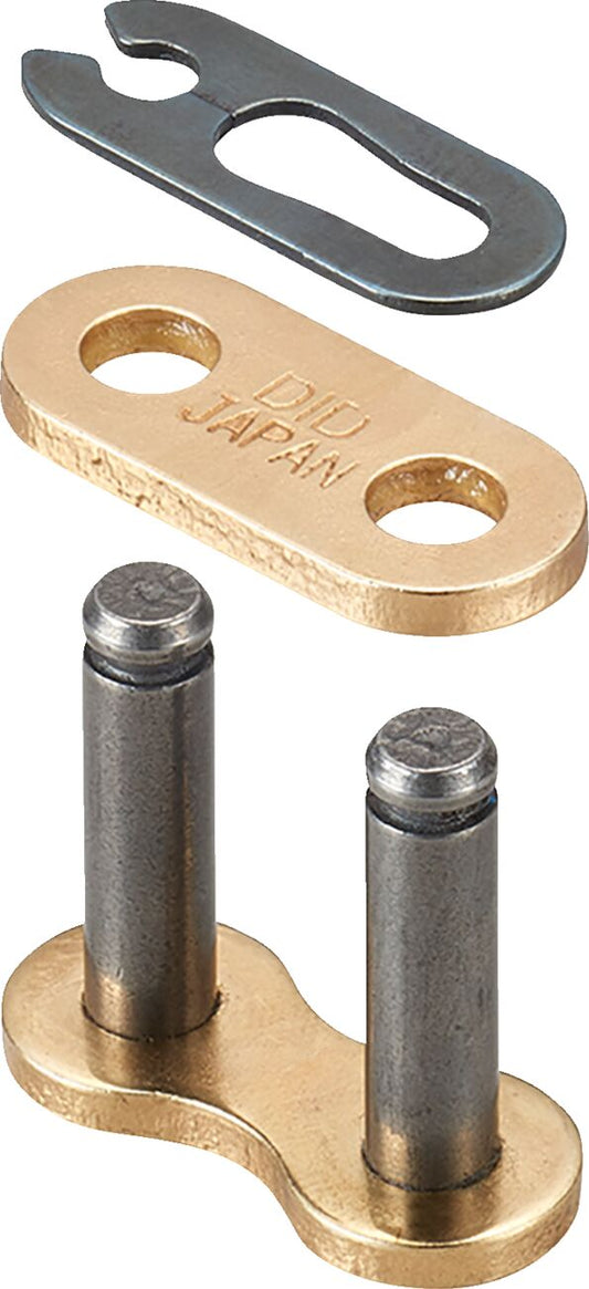 DID 420 NZ3 Kettenschloss – Super Non-O-Ring – Gold/Schwarz – Clip