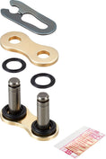 Bild in der Galerie öffnen, DID 520 ERVT Kettenschloss – X-Ring Motocross – Gold – Clip

