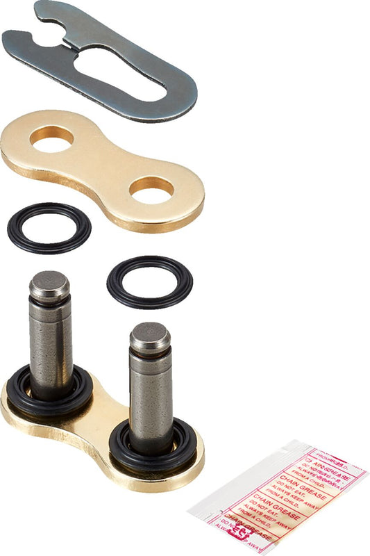 DID 520 ERVT Kettenschloss – X-Ring Motocross – Gold – Clip