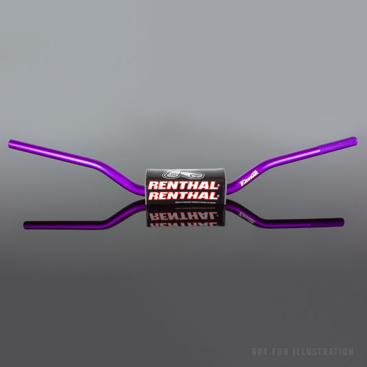 Renthal Fatbar 827 Lenker Purple (827-01-PE) mit Fatbar-Lenkerpolster