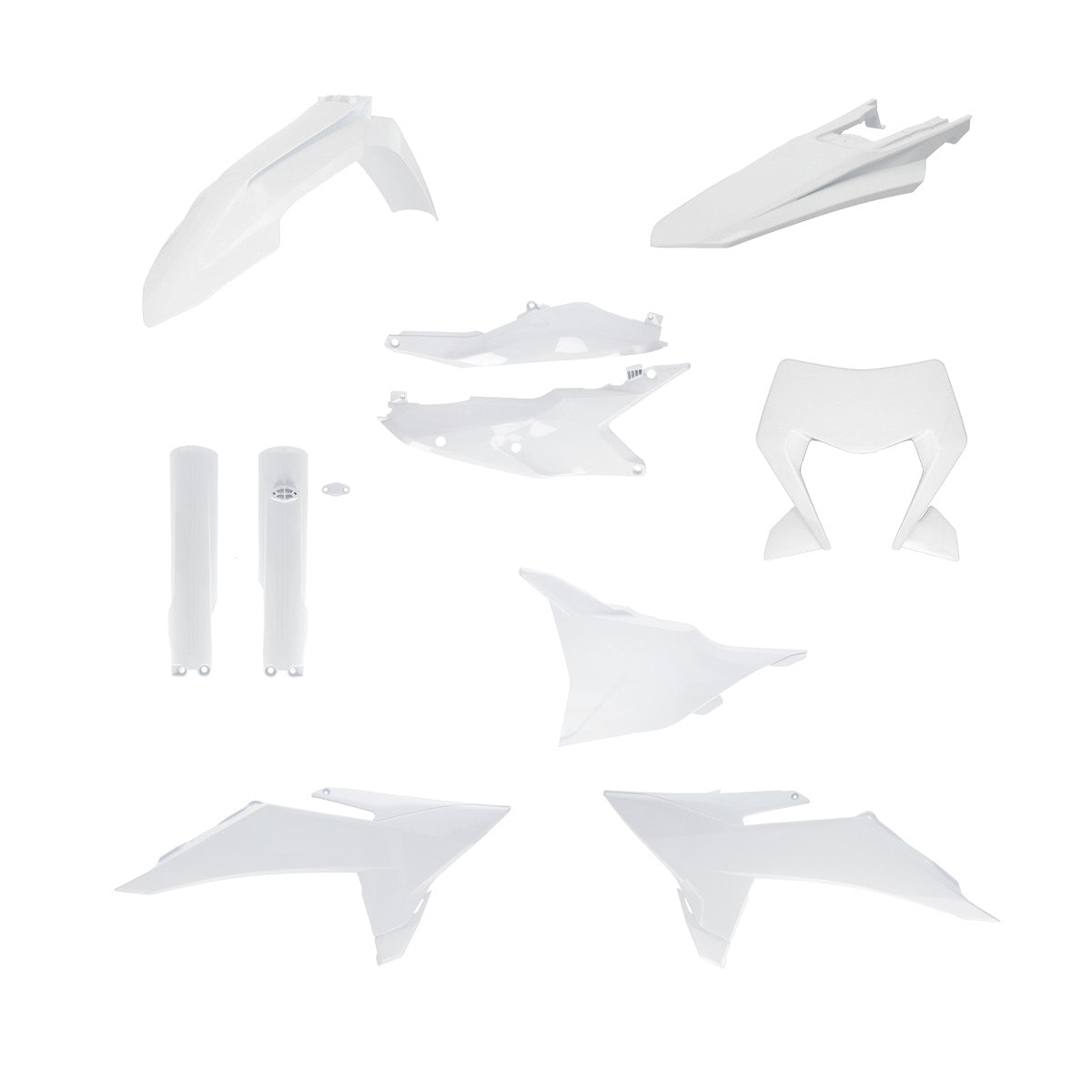 Acerbis — FULL PLASTIKKIT — KTM 2026-2027 (5 Modelle) – Weiß