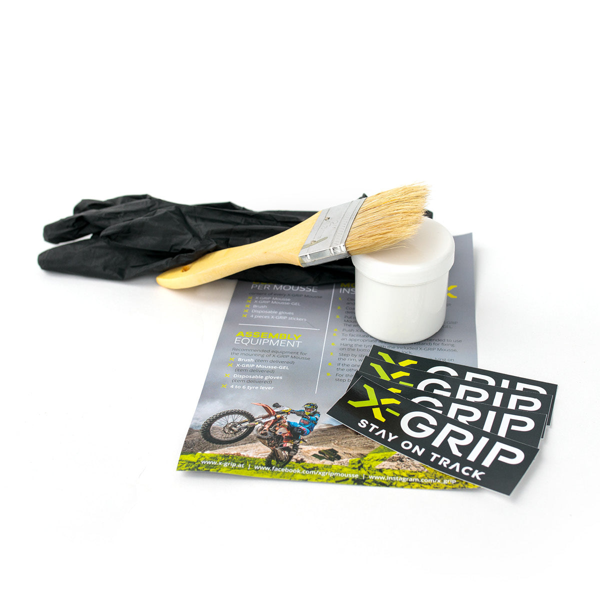 X-Grip — Mousse-Gel Kit