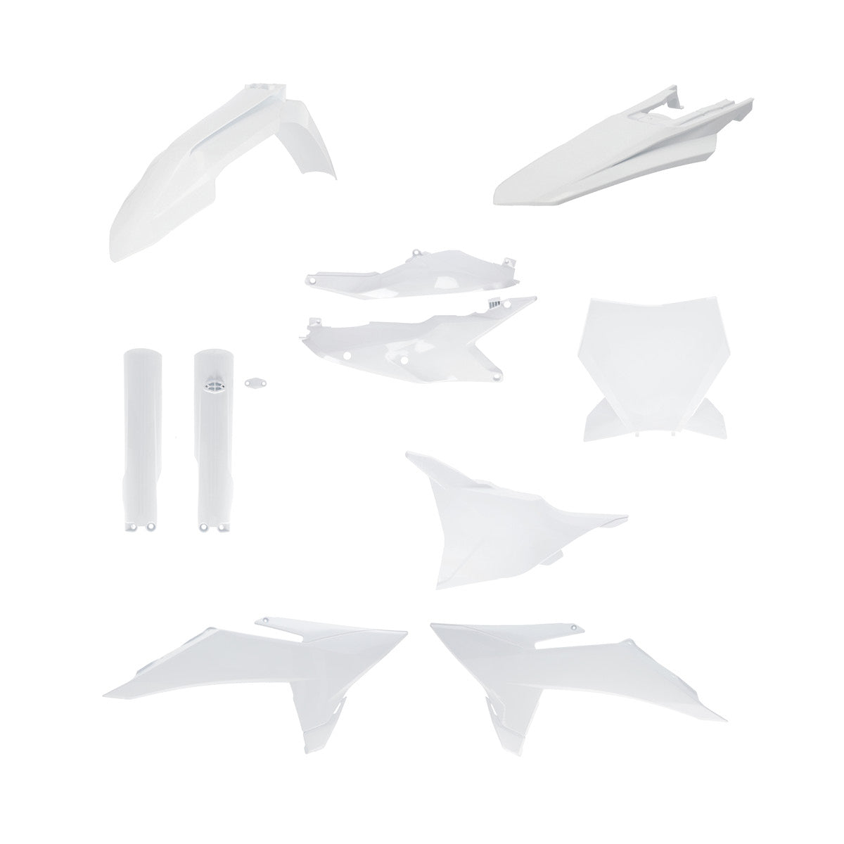 Acerbis — FULL PLASTIKKIT — KTM 2025-2027 (7 Modelle) – Weiß