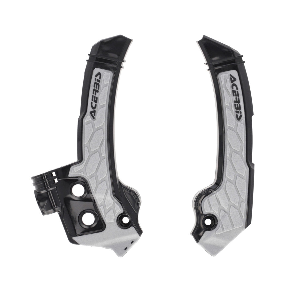 Acerbis — Rahmenschutz X-GRIP — Husqvarna 2025-2027 (14 Modelle) – Schwarz/Grau