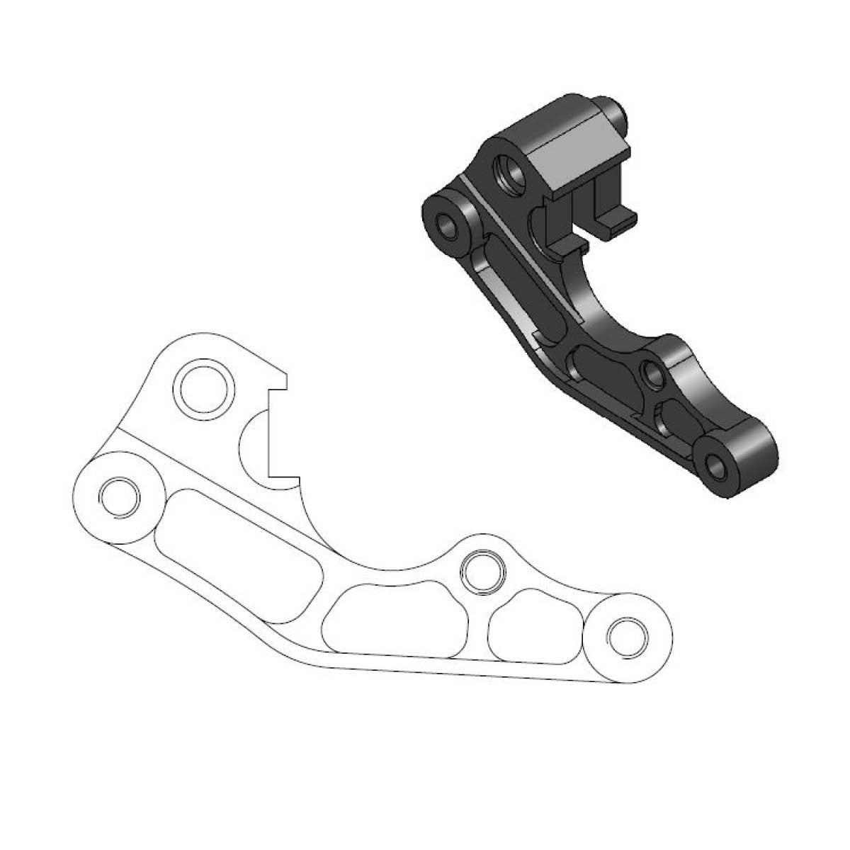 Moto Master — Oversize Adapter — Yamaha 2001-2019 (7 Modelle)