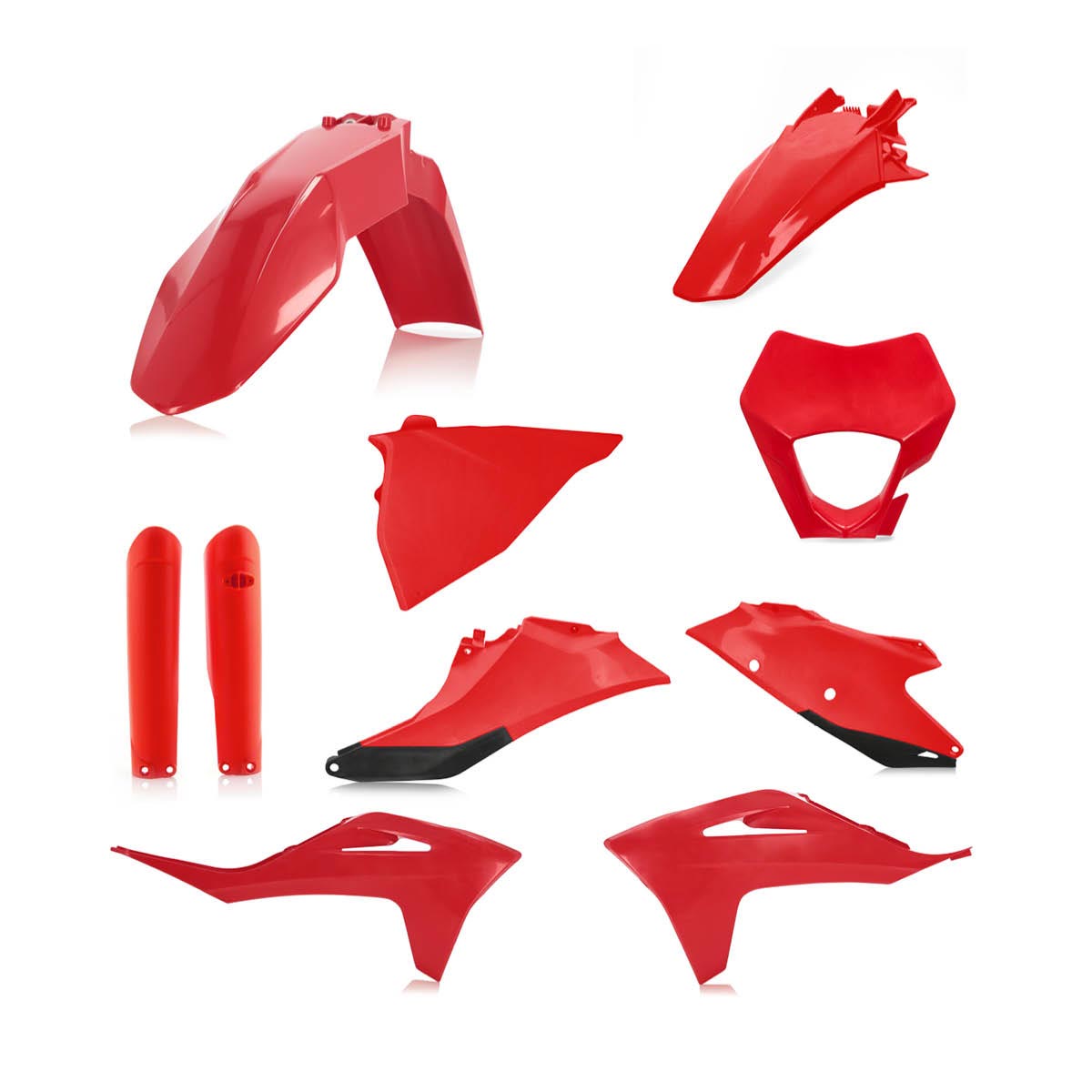 Acerbis — FULL PLASTIKKIT — GasGas 2021-2023 (4 Modelle) – Rot