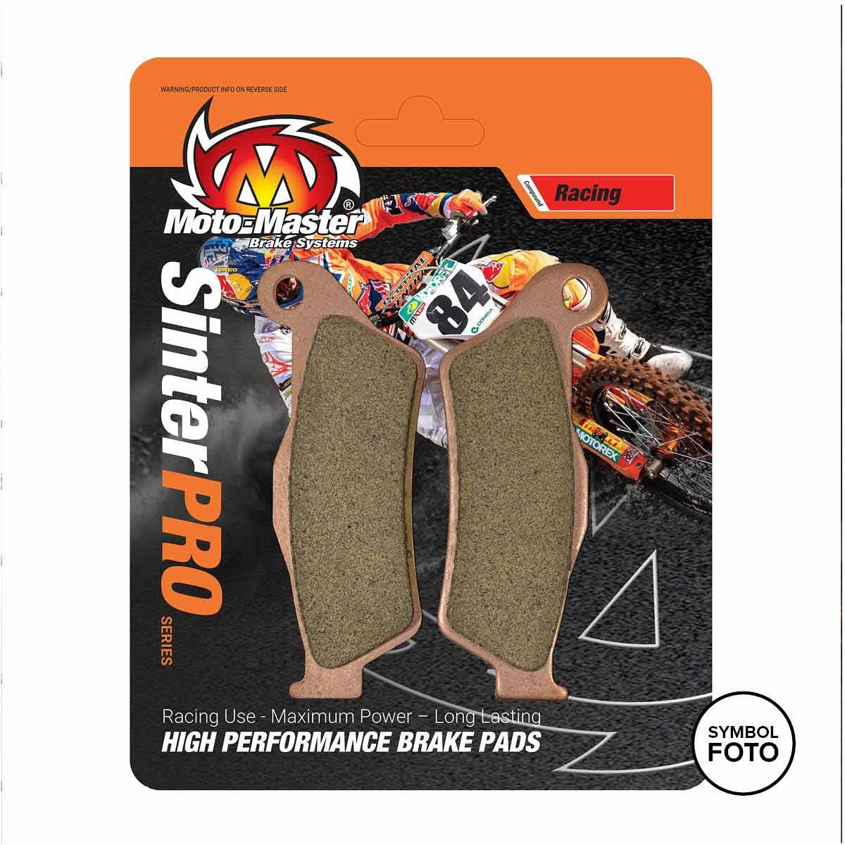 Moto Master — SinterPRO Bremsbelag Racing — GasGas, Honda, Kawasaki, Suzuki, Yamaha 1987-2012 (17 Modelle)