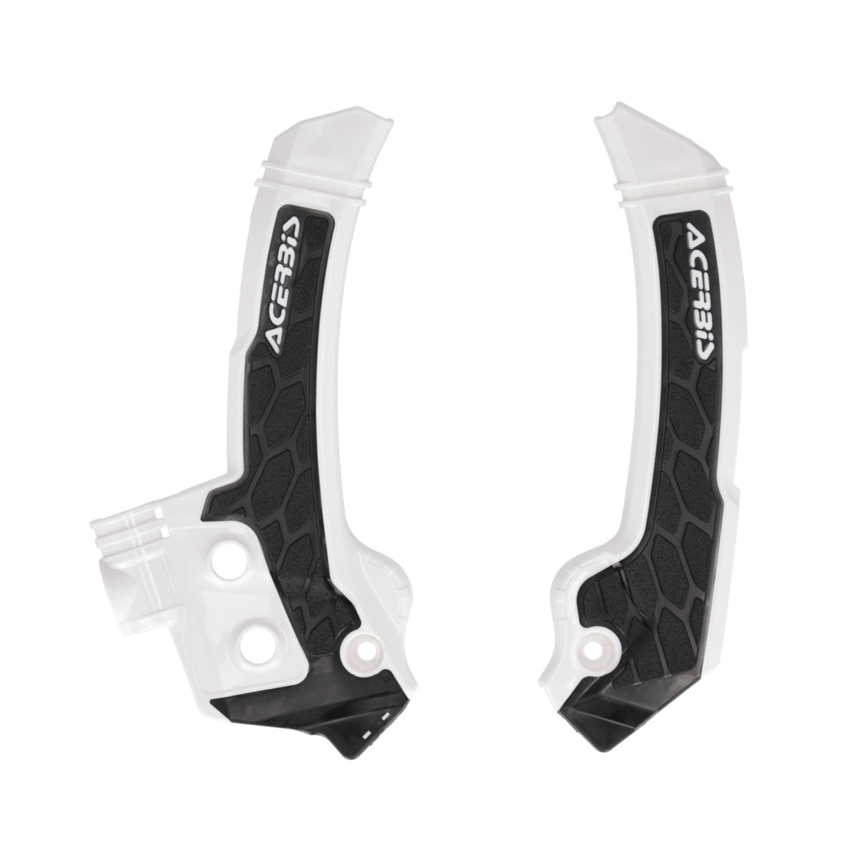 Acerbis — Rahmenschutz X-GRIP — Husqvarna 2025-2027 (14 Modelle) – Weiß/Schwarz