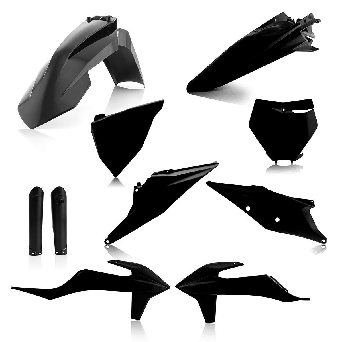 Acerbis — FULL PLASTIKKIT — KTM 2019-2022 (7 Modelle) – Schwarz
