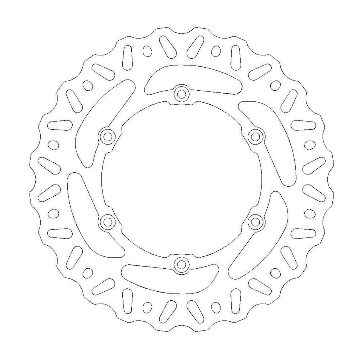 Moto Master — Nitro Bremsscheibe — Suzuki RM 125 2006-2010 / Suzuki RM 250 2006-2010