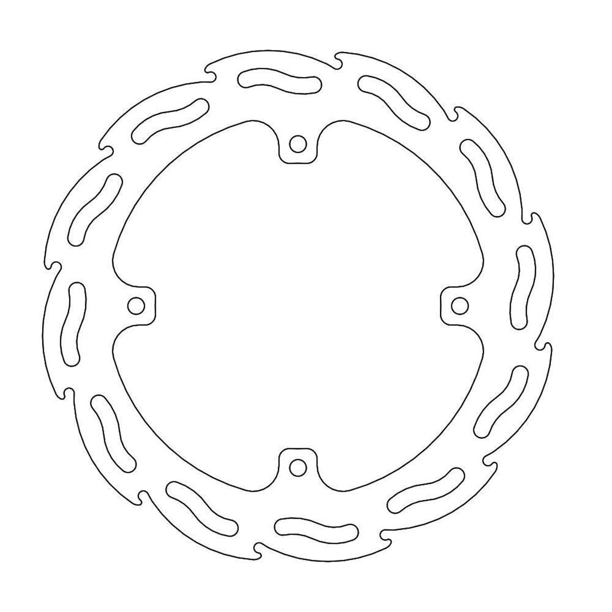 Moto Master — Flame Bremsscheibe — KTM 2004-2011 (3 Modelle)