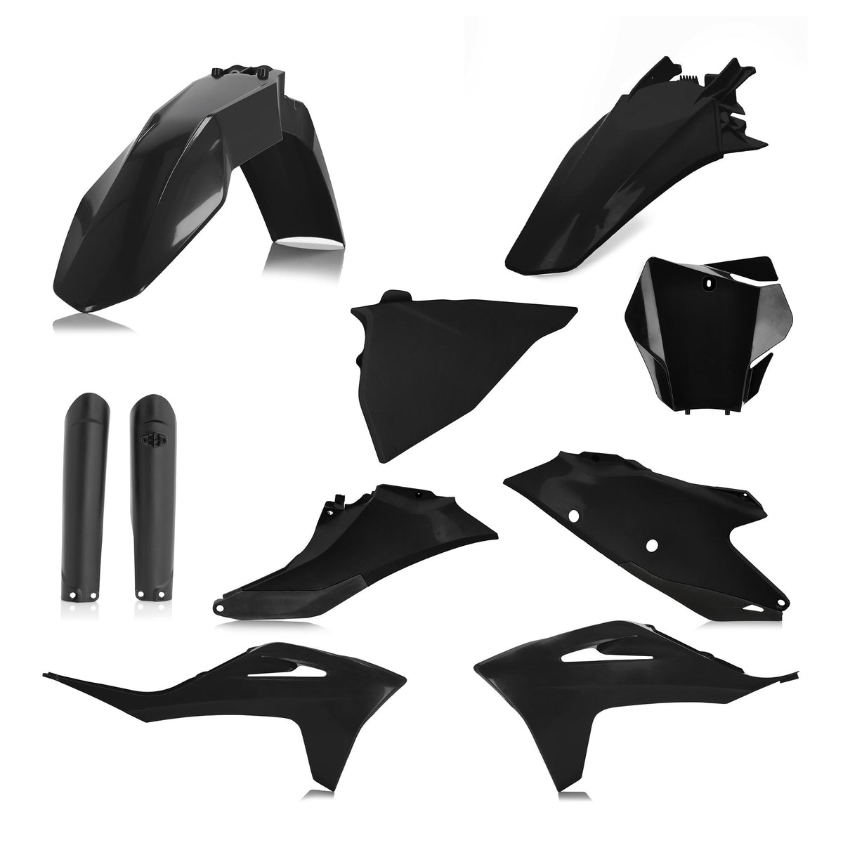 Acerbis — FULL PLASTIKKIT — GasGas 2021-2023 (5 Modelle) – Schwarz